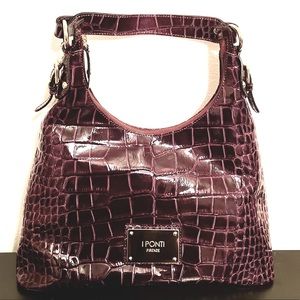 IPONTI FIRENZE | Croc Embossed | Patent Leather